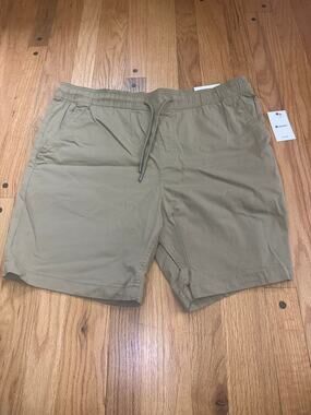 NEW Sperry Swim Trunks Khaki Shorts Men's XL Air Soft Chino Summer Casual 8"